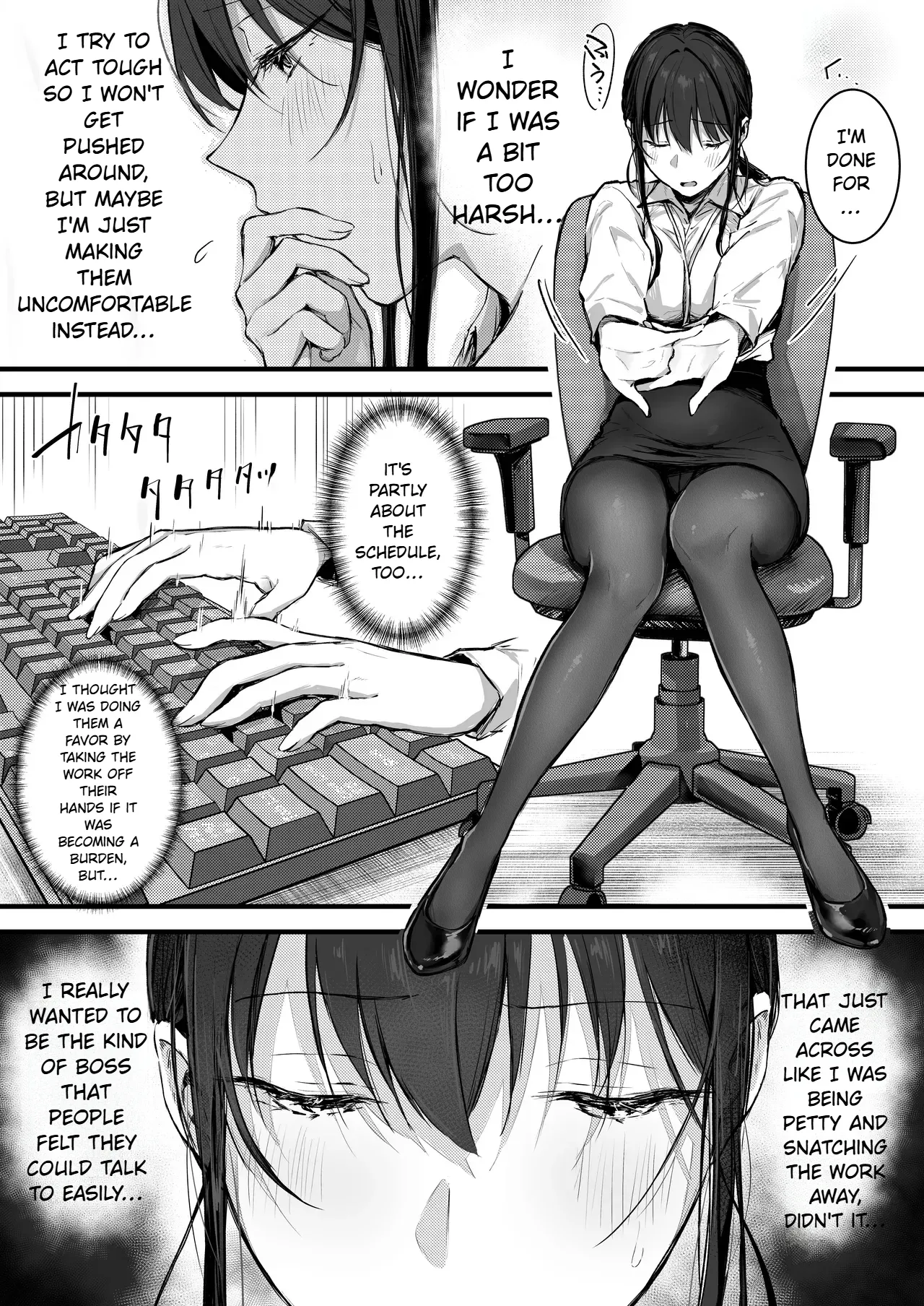 Rockydou , Pride no Takai Onna Joushi ga Kouhai Otoko ni Wakara sareru Hanashi page 7 full