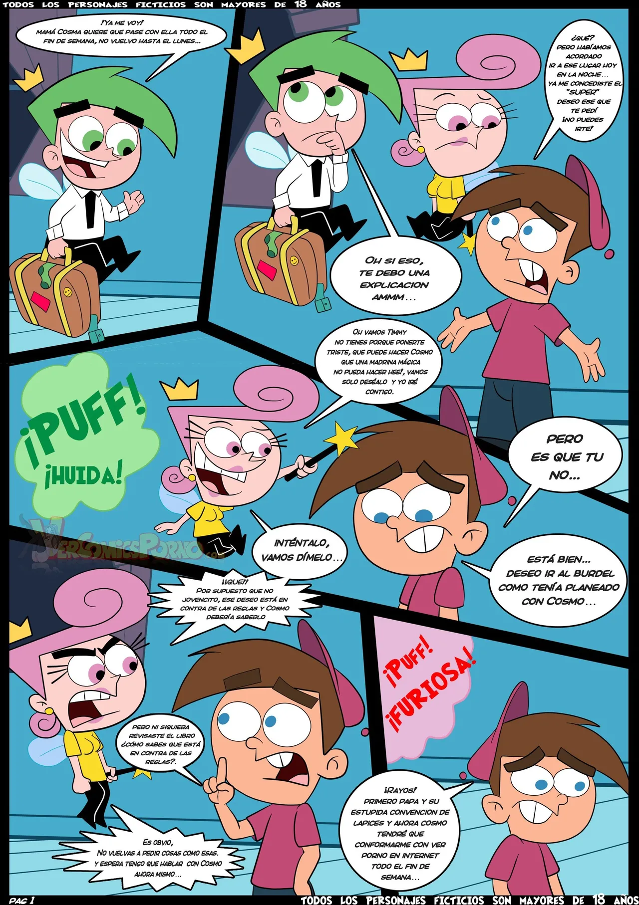 Los padrinos magicos: Rompiendo las reglas 1-6 page 2 full