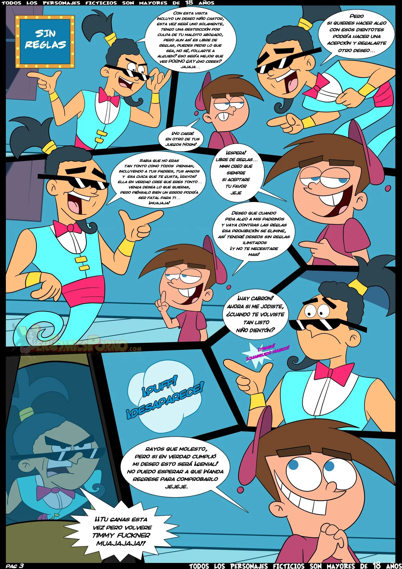 Los padrinos magicos: Rompiendo las reglas 1-6 page 4 full