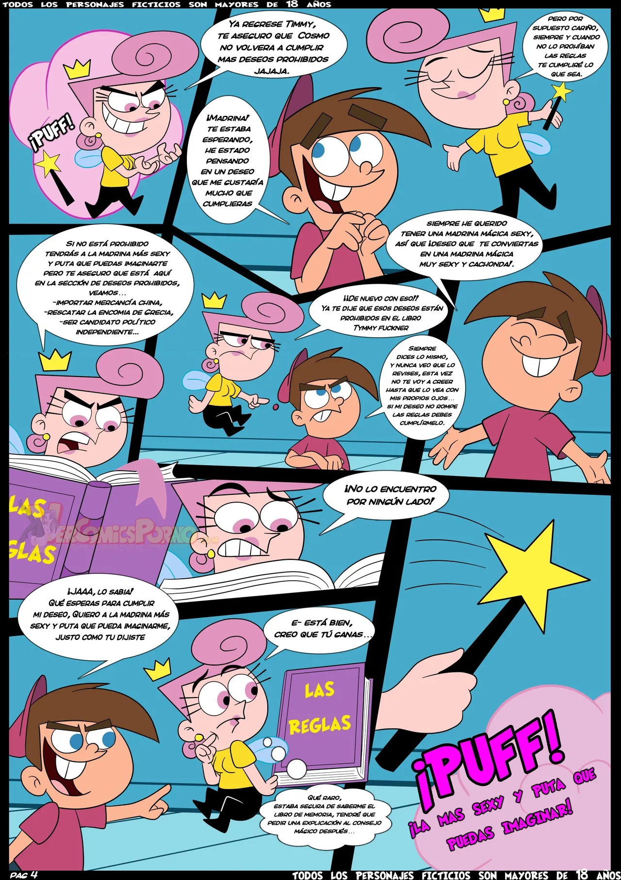 Los padrinos magicos: Rompiendo las reglas 1-6 page 5 full