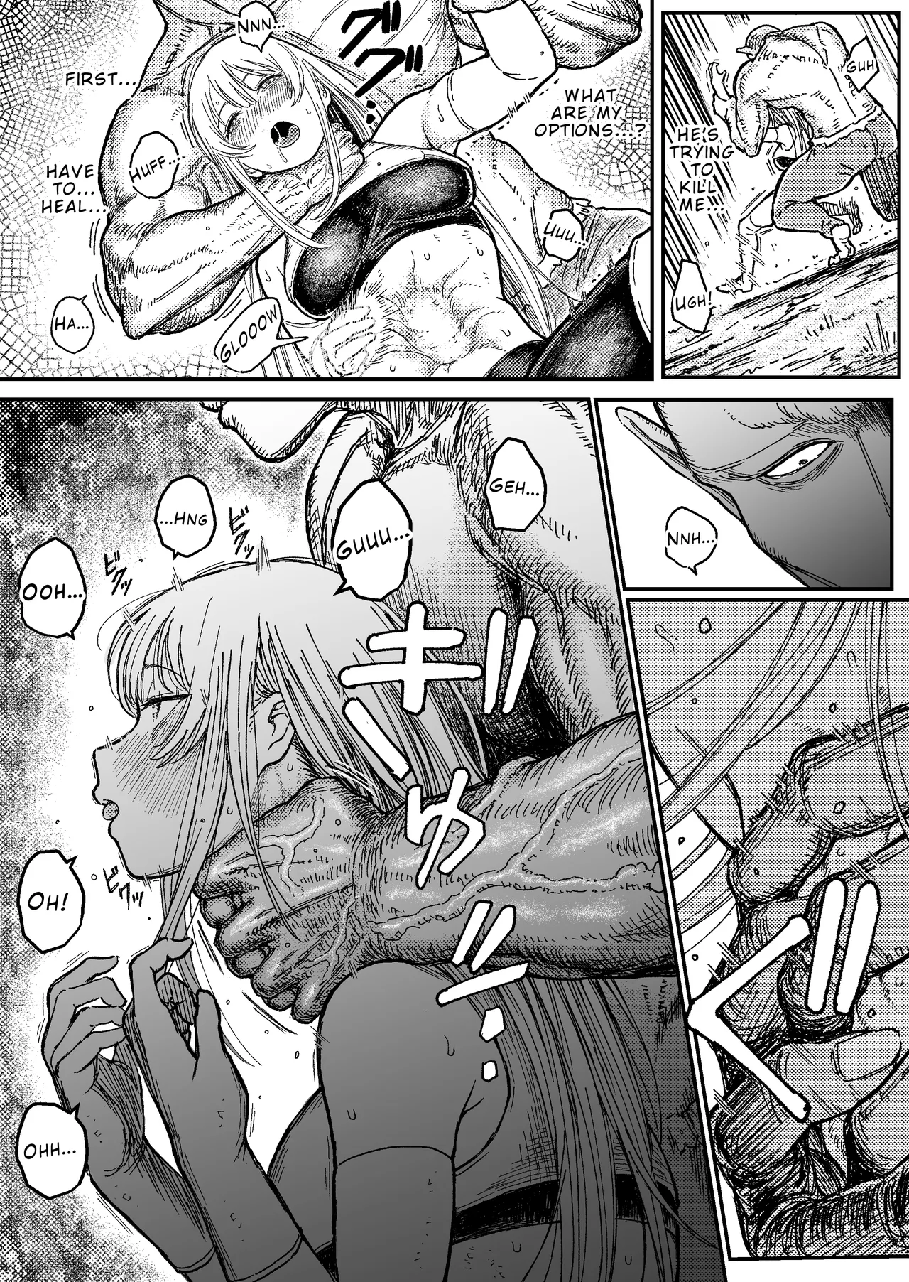Destruction Destruction - The Strangled heroin's total defeat page 10 full
