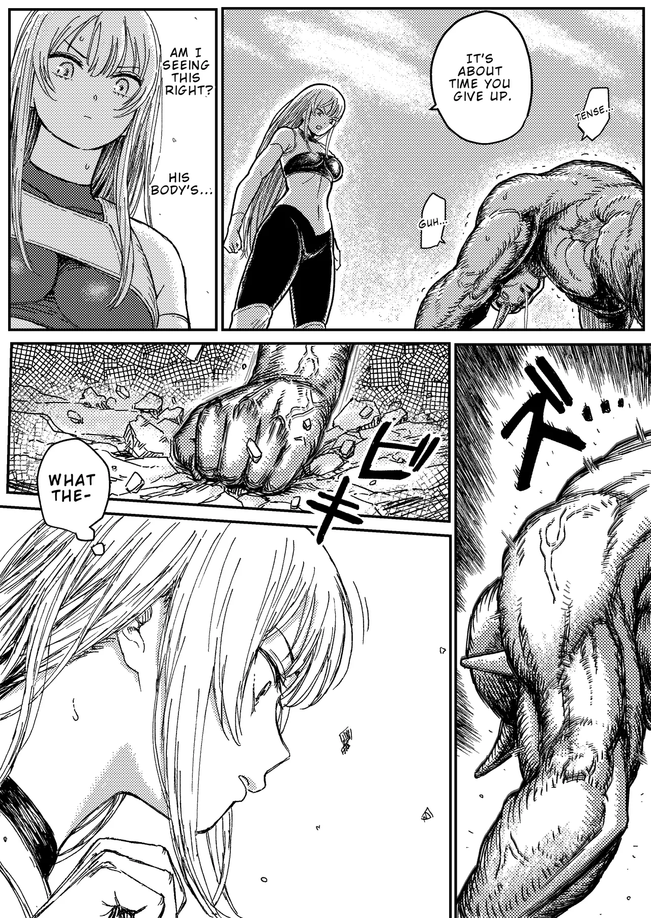Destruction Destruction - The Strangled heroin's total defeat page 6 full