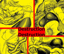 Destruction Destruction - The Strangled heroin's total defeat