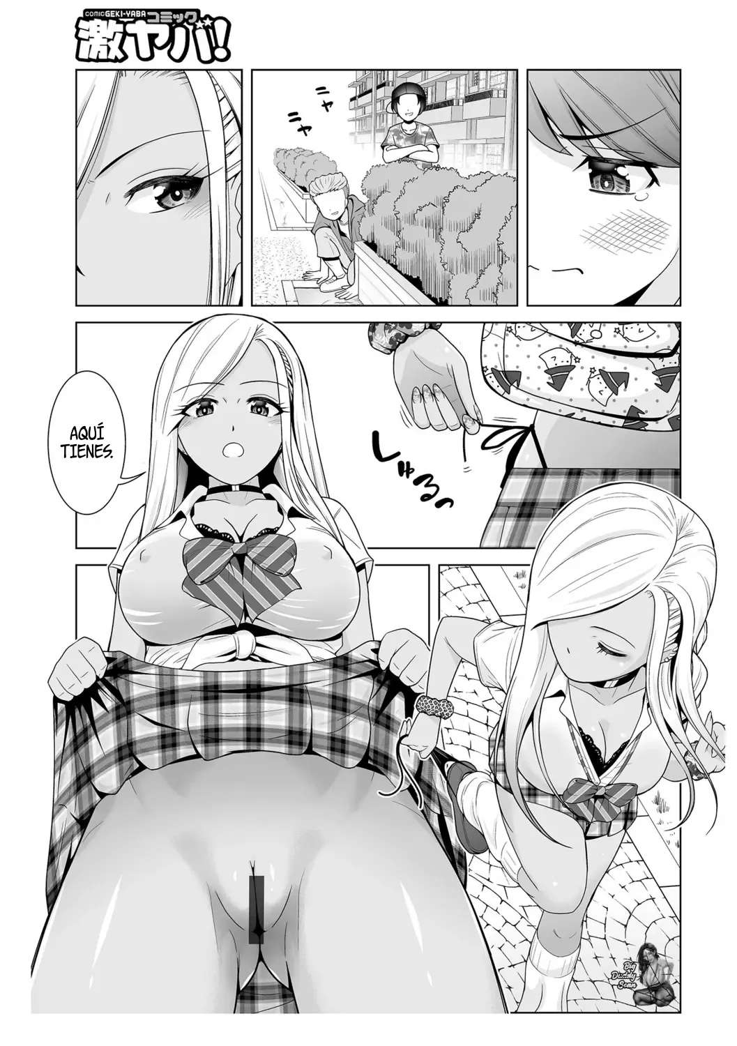 Honto wa Yasashii Kuro Gal no Onee-san 01｜Una Gyaru Morena Que Es Muy Amable 01 page 3 full