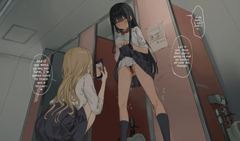 2021-02-20  Toire de Oshiko Gaman Purei + Omake • Omake Manga 1p + Youshiki Toire de Kuni Sareru Kurokami-chan cover