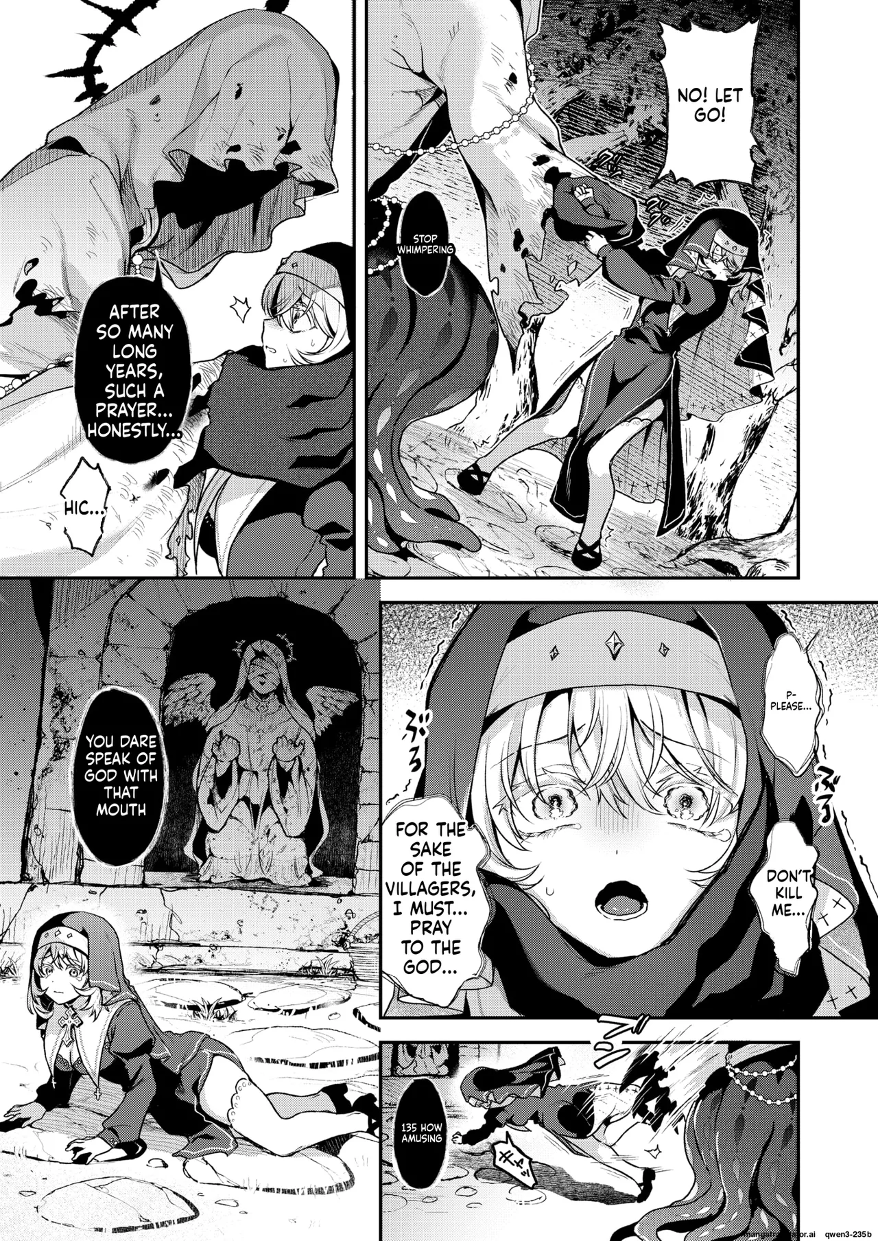 『神に届かぬ祈りでも 前編』 Isekai Rakuten Vol. 51 page 9 full