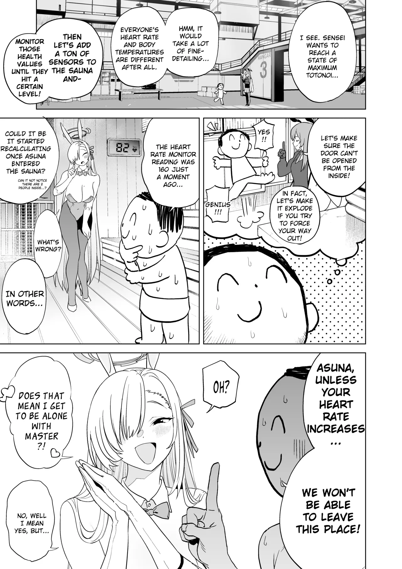 Asuna to Sauna de A-sex | Sweaty Sex with Asuna at the Sauna page 5 full