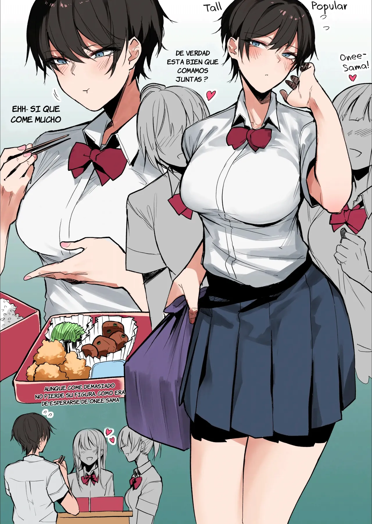 Boyish Succubus Onee-san｜Esa Onee-san es Una Súcubo Tomboy page 1 full