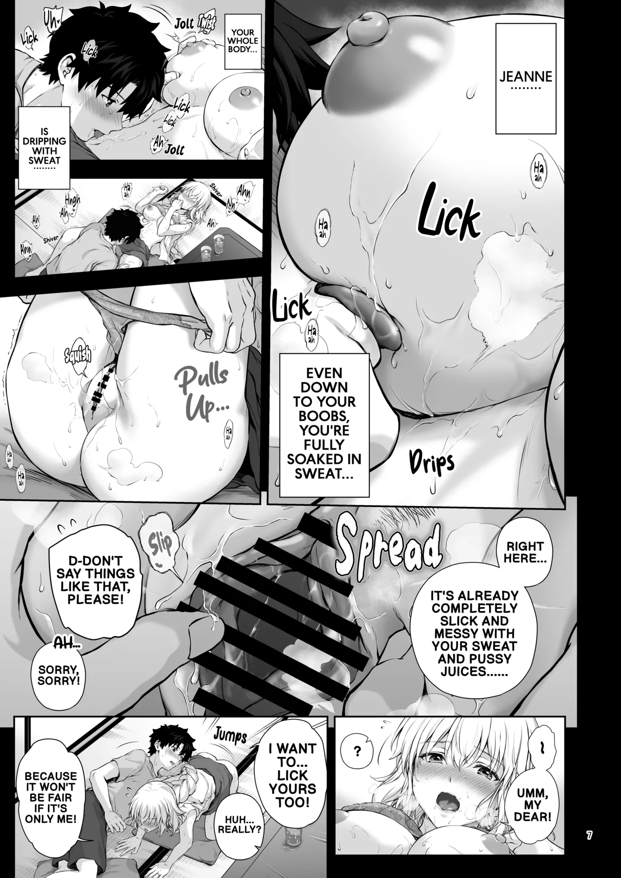 On a hot summer day, me and my newlywed wife Jeanne, made love page 8 full