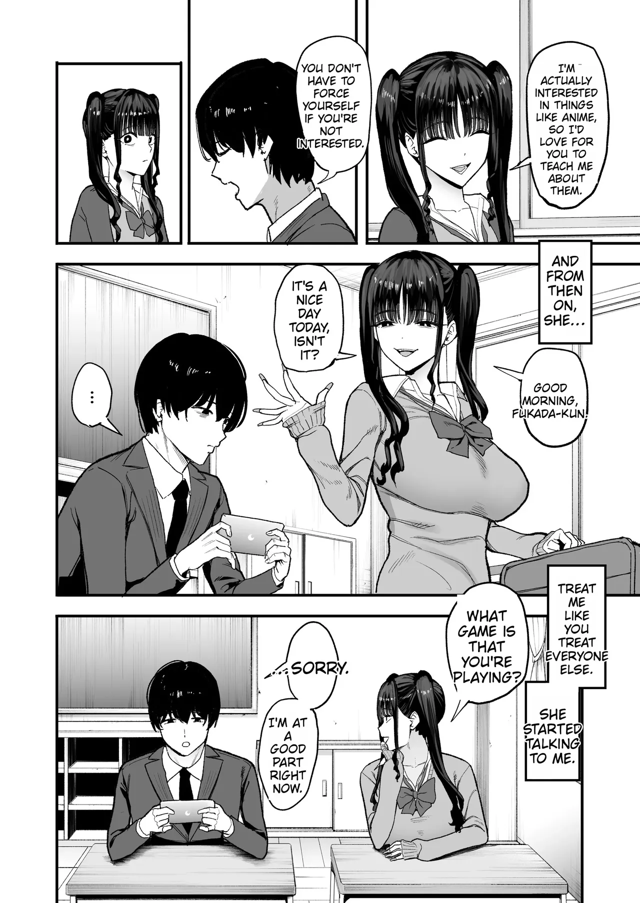 How I, a 2D-Obsessed Otaku, Fell for the Busty Idol Who Transferred to My School page 8 full