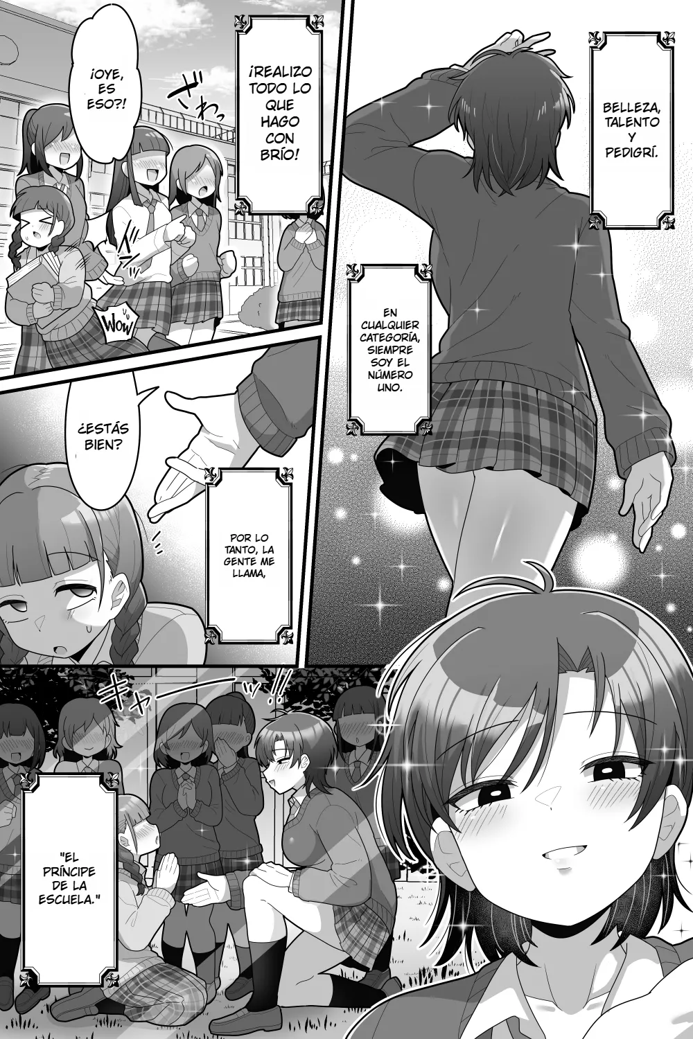 Gakuen No Oujis-sama vs Futanari Chinpo page 2 full