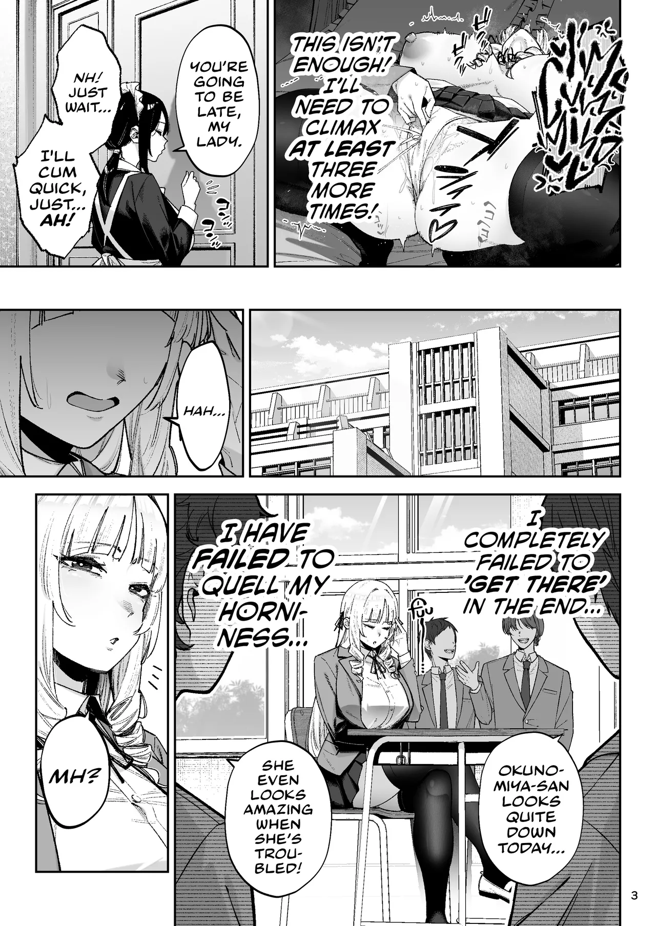 Go For It! You Stupid, Sexy Young Lady! | Soreyuke, Ero Baka Ojou-sama! ~Celeb no Watashi ga Dekachin Shomin wo Tegome ni Suru no wa Touzen desu!~ page 5 full