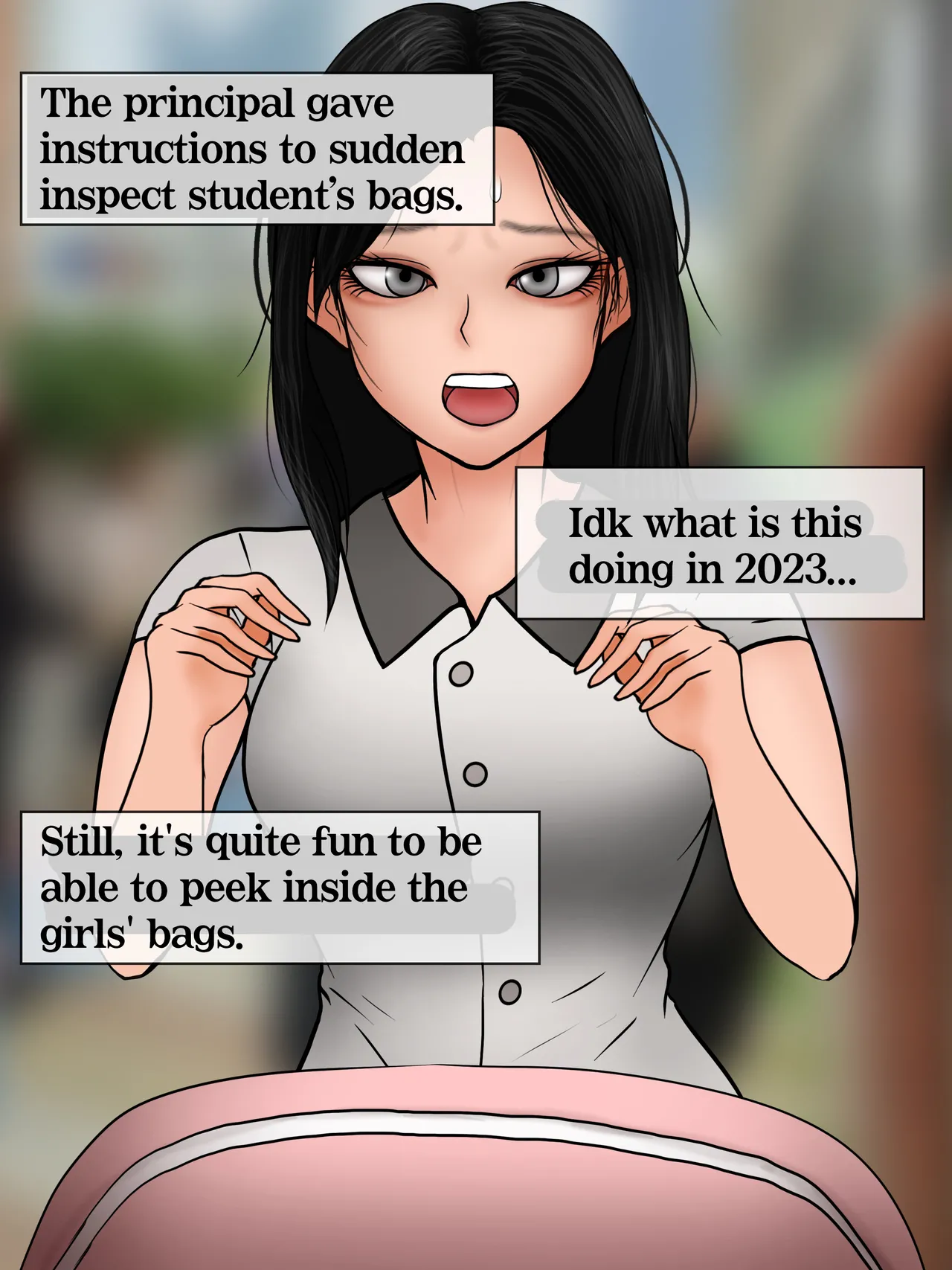 소지품 검사 Inspection of belongings  01-05 page 2 full