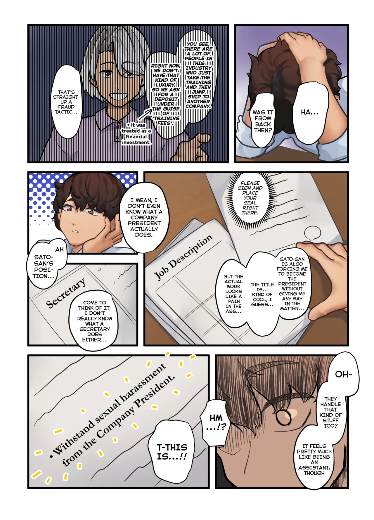 Sore wa Shachou Meirei Desu ka? | Is That A President's Order? page 9 full