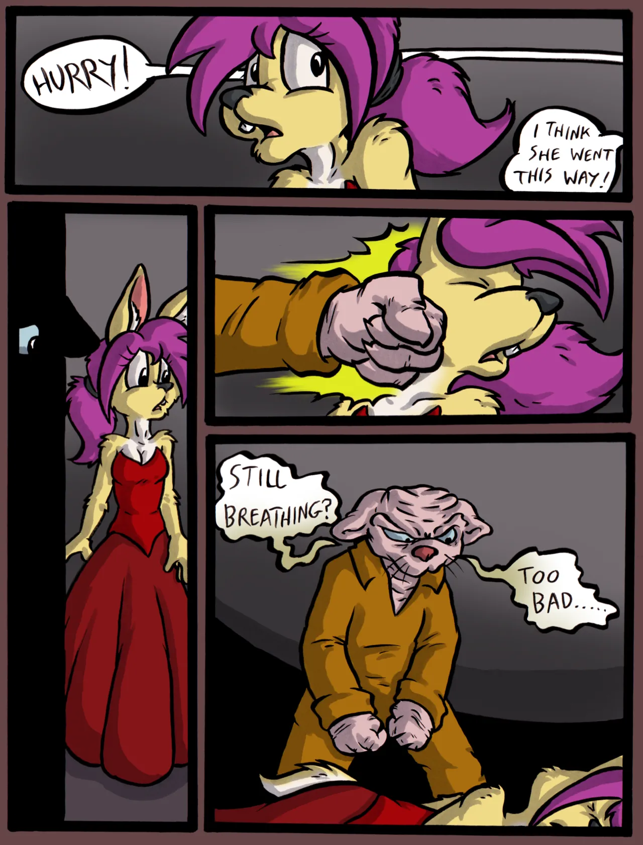 Daughter In The Dark #2 page 3 full