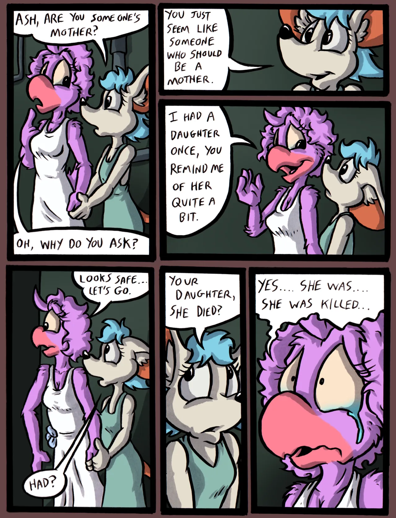 Daughter In The Dark #2 page 5 full