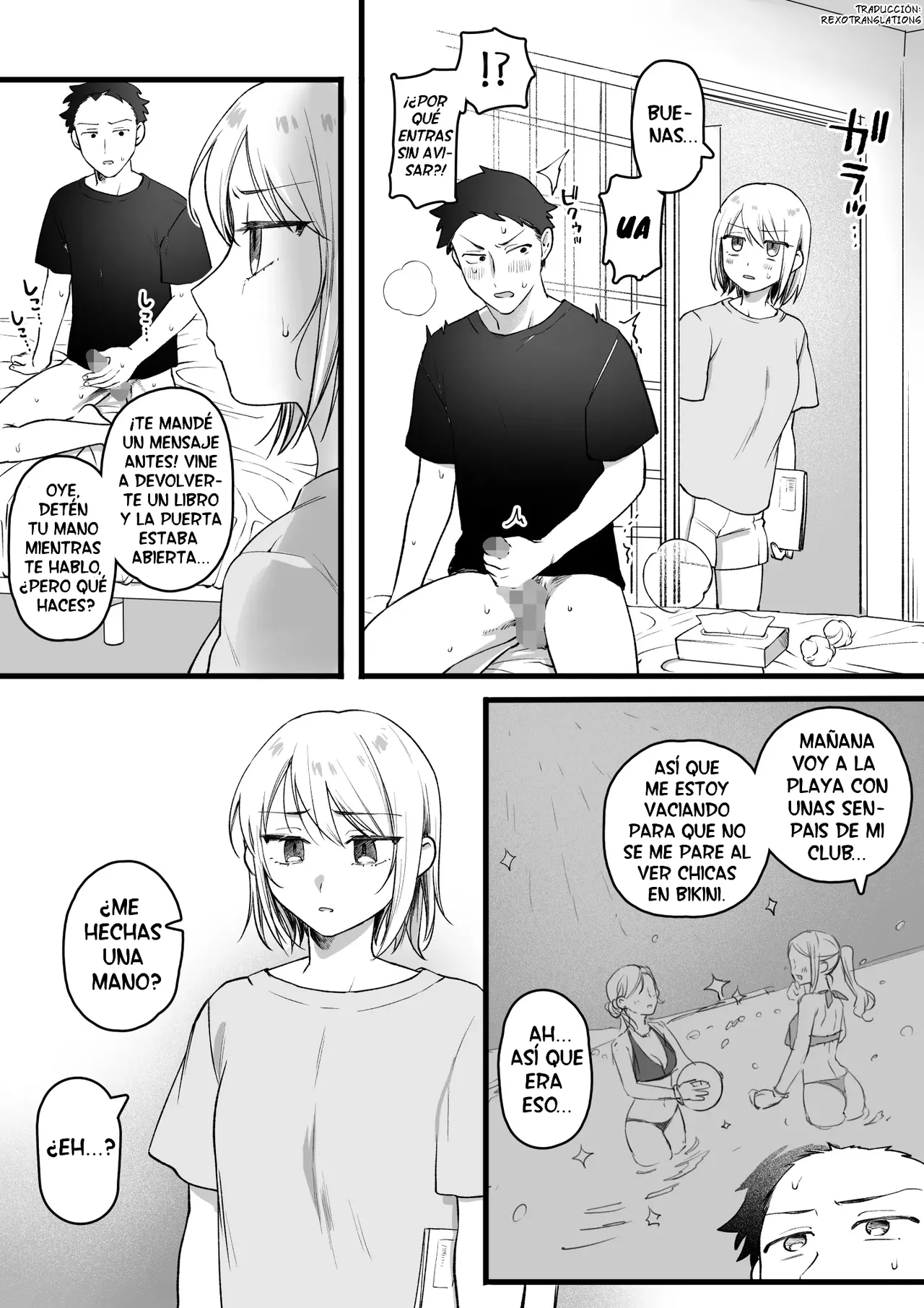 El Sexo es una extensión de la masturbación - Onanii no enchousen-jou ni aru sekkusu page 1 full