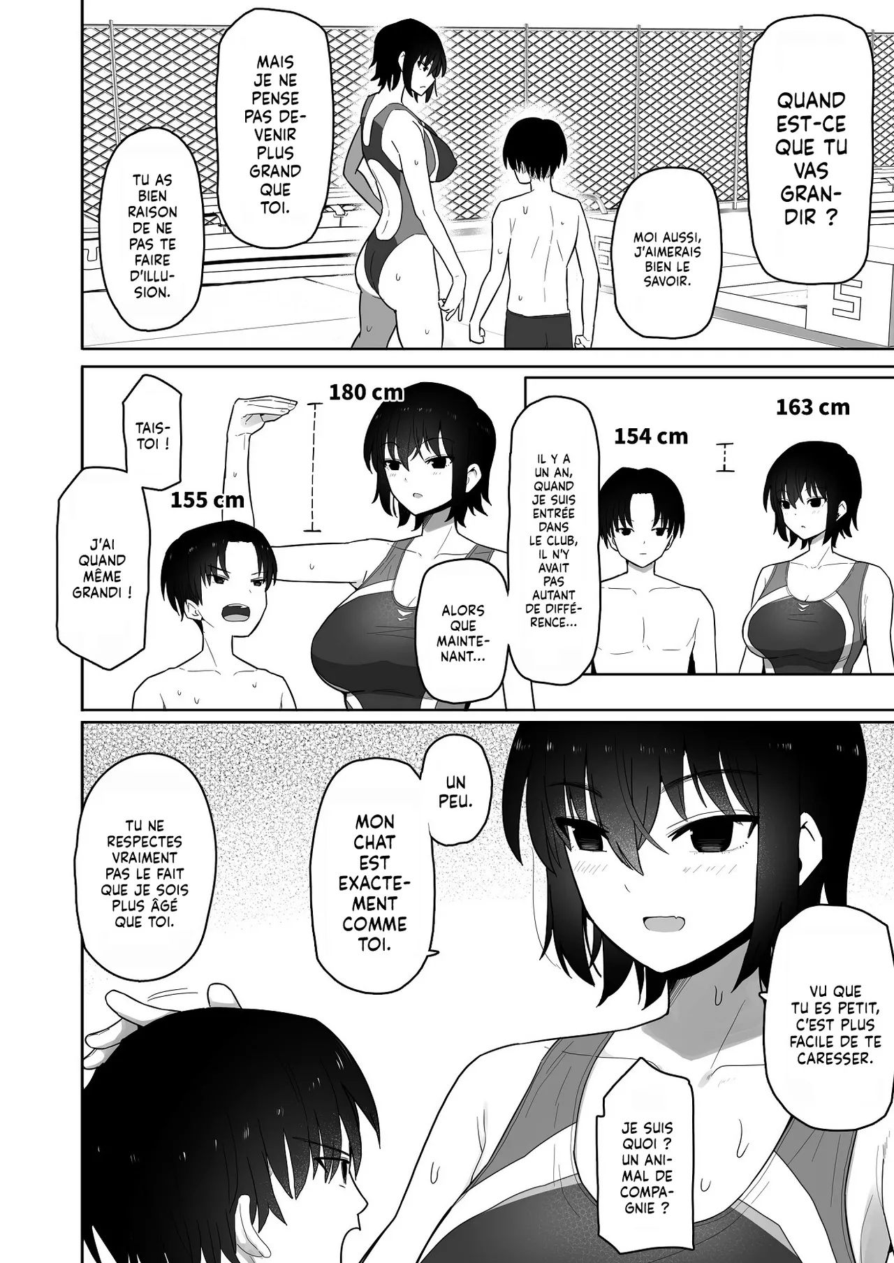 Koushinchou de Namaiki na Kouhai ga Jitsu wa Kojirase Dosukebe de, Boku no Koto ga Daisuki datta Hanashi | L'histoire d'une Nageuse, grande et arrogante, qui est en fait une Perverse Amoureuse de Moi page 3 full