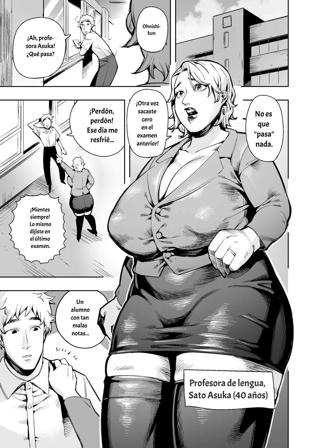 Vore Me!~ Bad students are shrunk and swallowed whole! A huge turd is your grave! spanish page 2 full