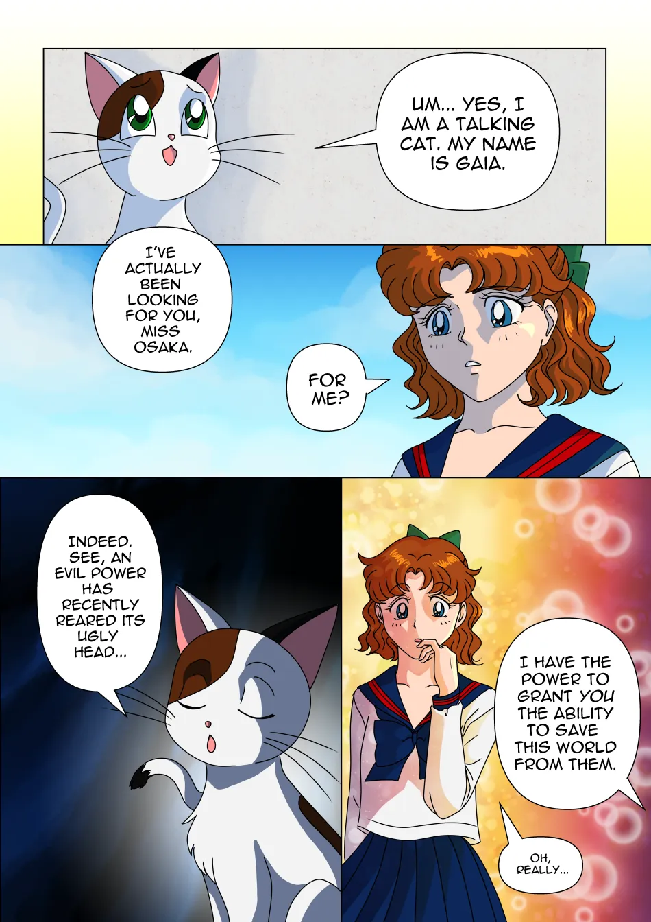 Bishoujo senshi sailor earth page 8 full