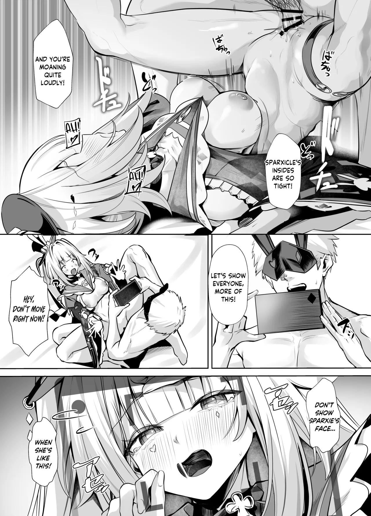Hibana ga Risuna to no Ofupako Haishin de chara otoko ni shudo-ken o nigirarechau hanashi || The story of how Sparxie got dominated by a playboy during an offline hookup stream for the listeners page 5 full