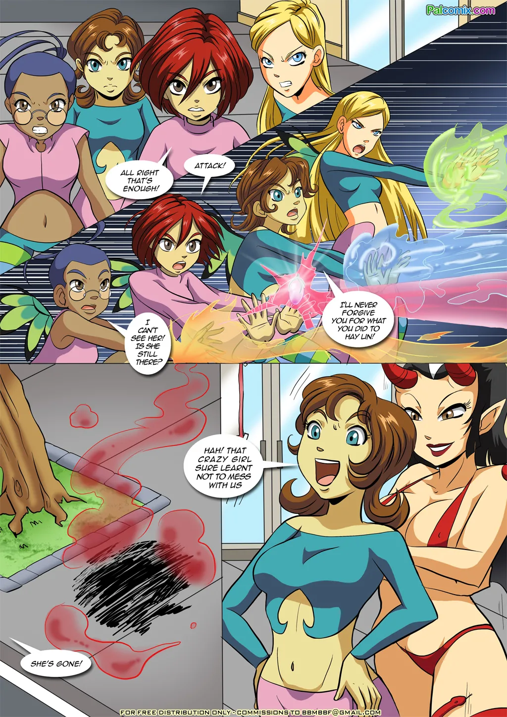W.I.T.C.H. Enslaved Guardians + Endless Nightmare Full page 10 full