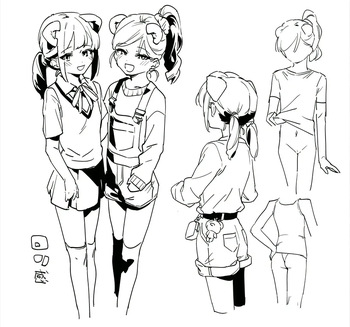 設定用の落書きとか cover