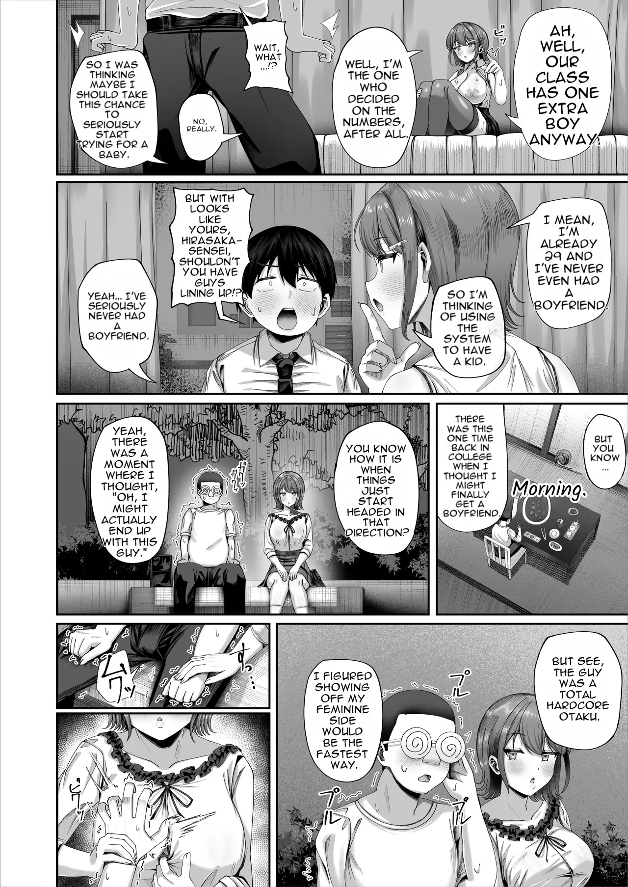 Ninkatsu Jisshuu, Hisshuuka ~Ore dake Itsudemo Nama Hame OK no Downer-kei Sensei ga Pair na Ken~ page 7 full