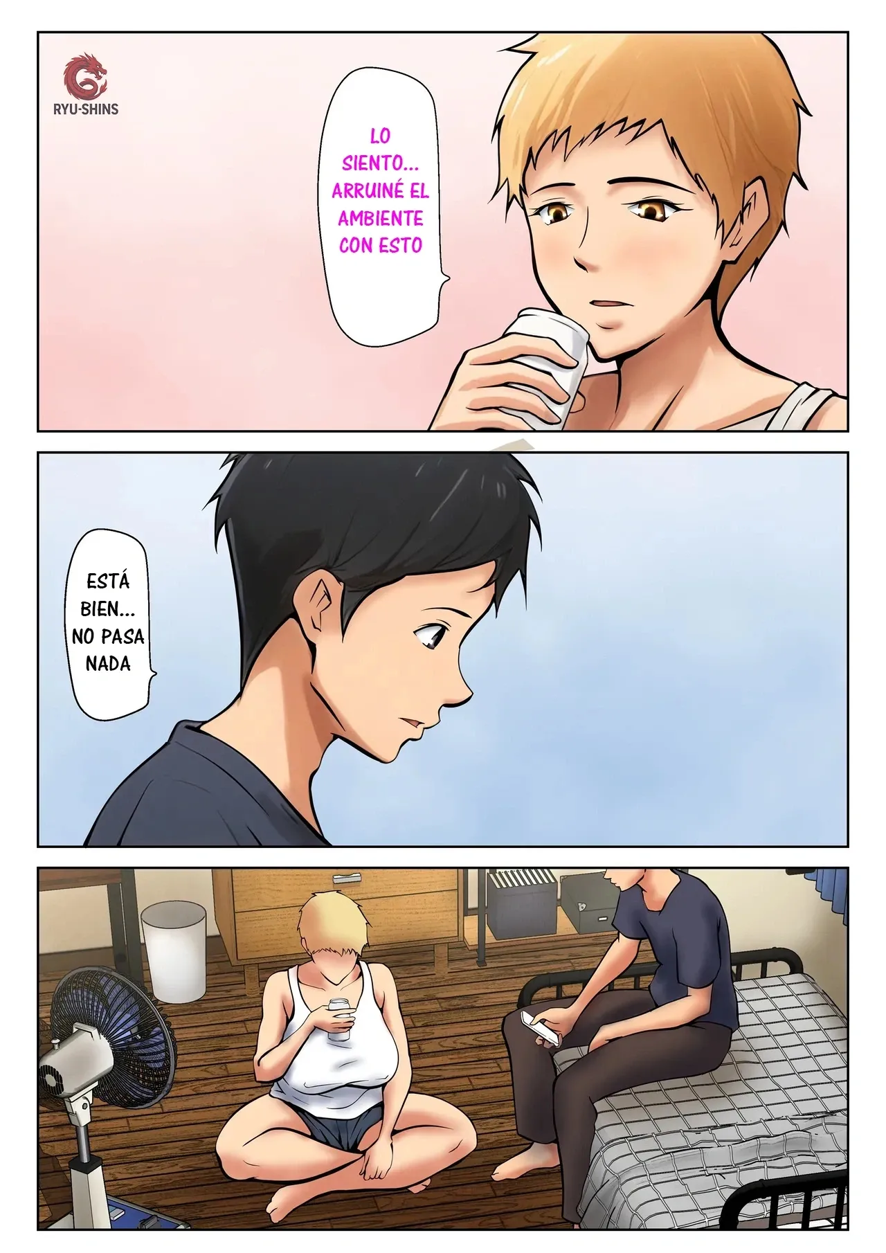 Giri no Oyako ga Doukyou Shitereba Kitto kou｜El Destino Inevitable de la Convivencia Entre una Madre y su Hijastro page 6 full