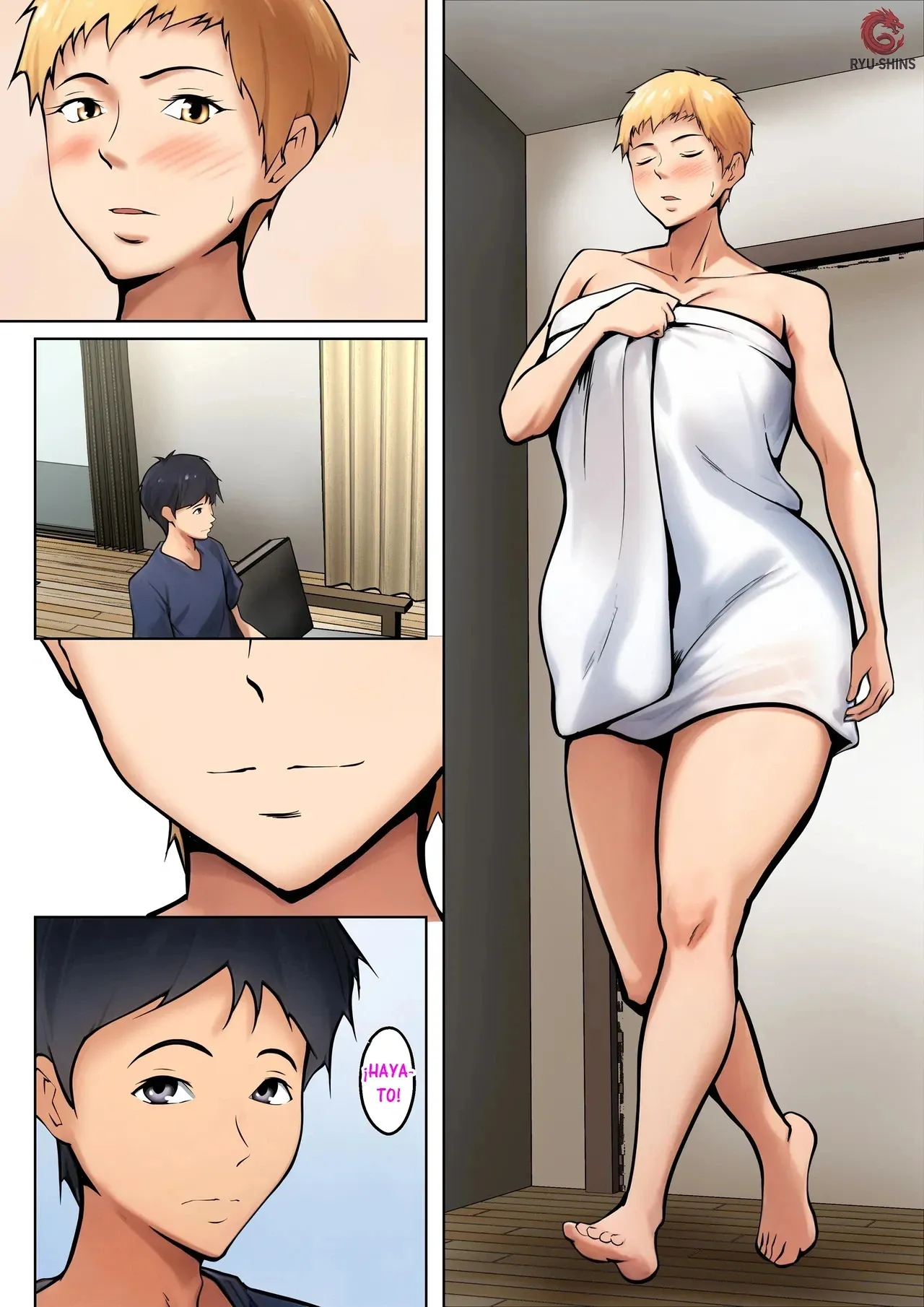Giri no Oyako ga Doukyou Shitereba Kitto kou｜El Destino Inevitable de la Convivencia Entre una Madre y su Hijastro page 9 full