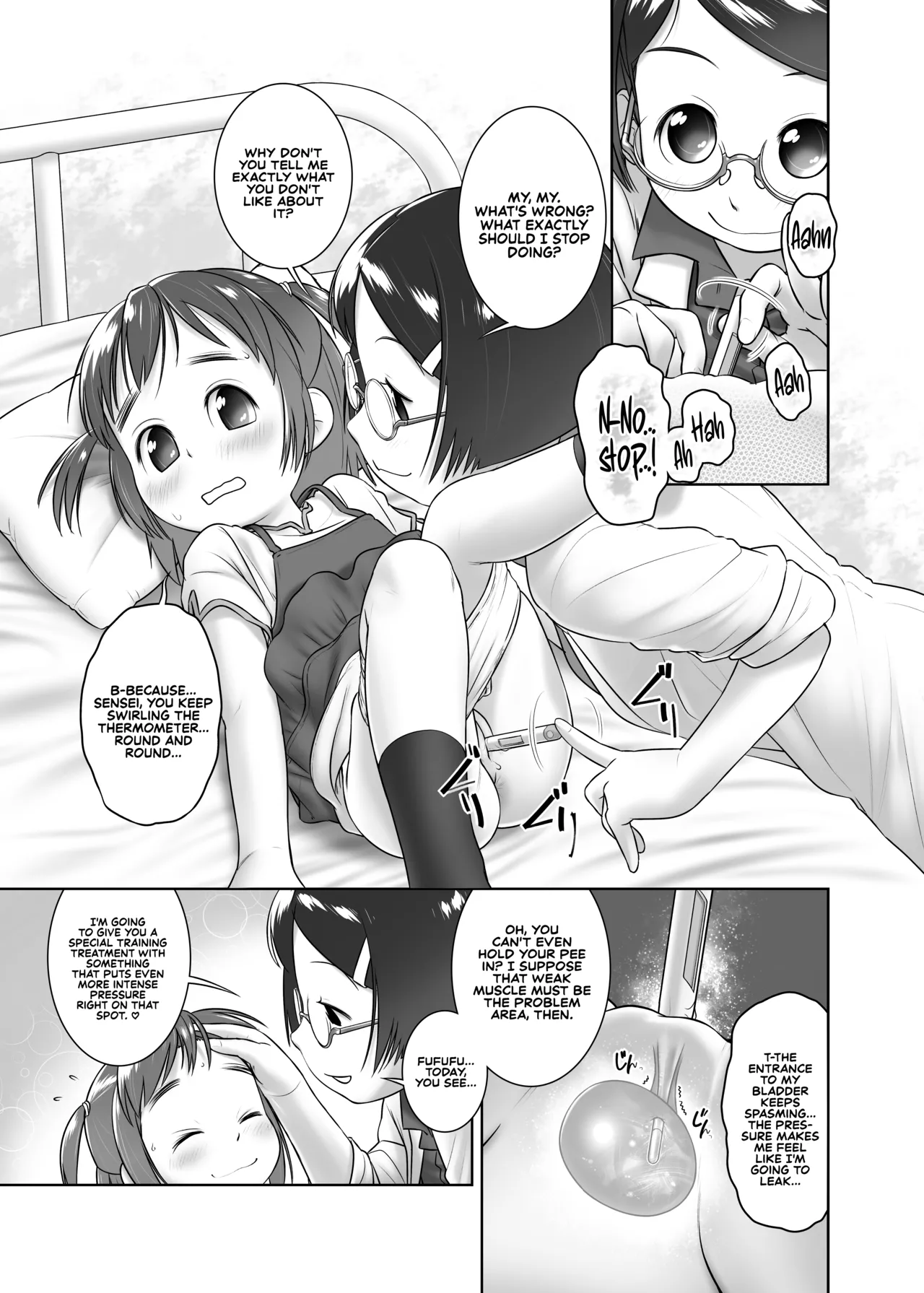 Oshikko Sensei 1 Redrawn page 8 full