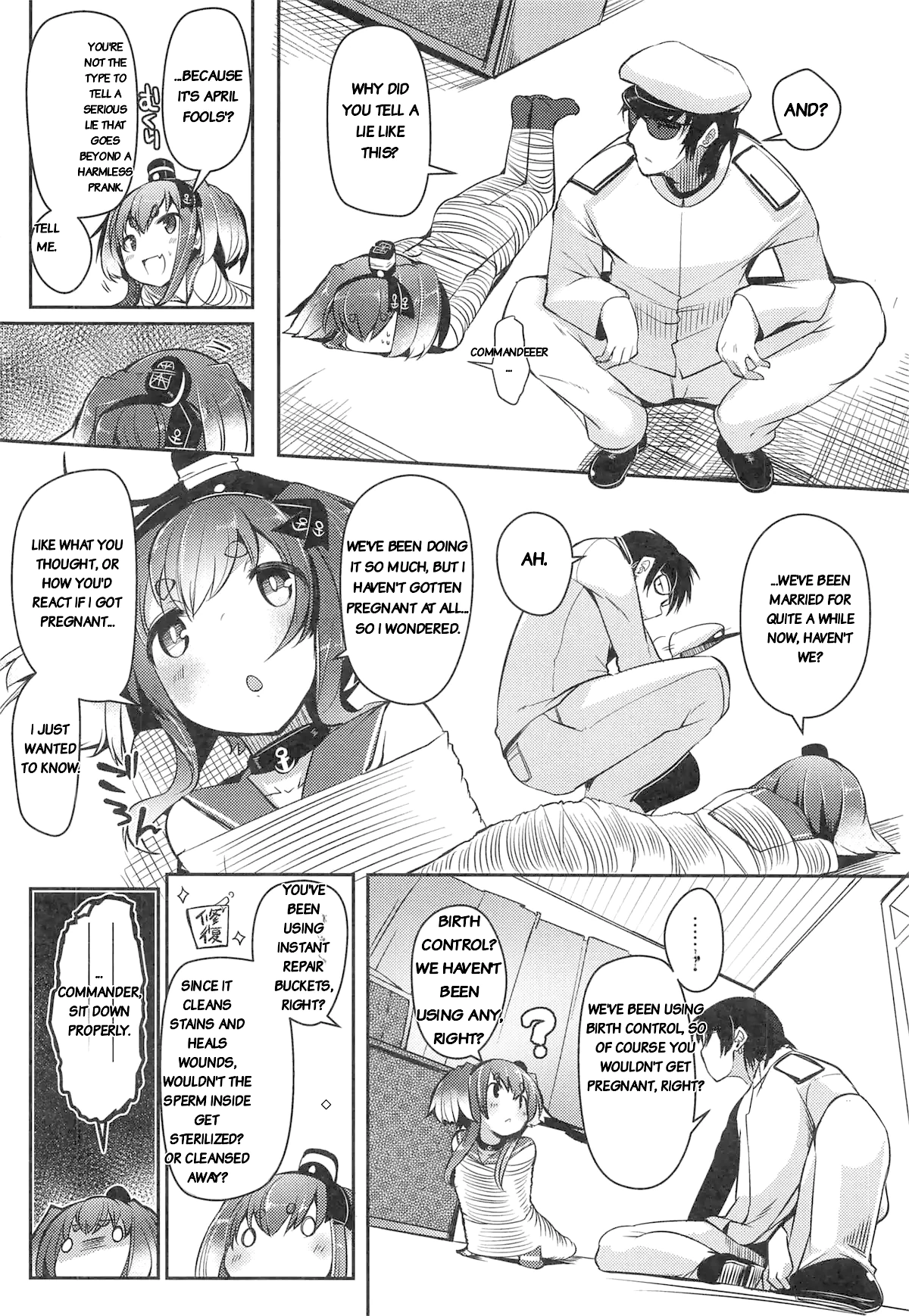 Tokitsukaze to Issho ni. Kyuu | Together with Tokitsukaze 9 page 8 full