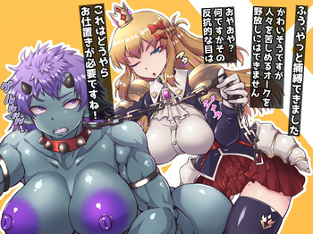Mahouya  Princess Knight Re〇P!  Humiliating forced orc rape! cover