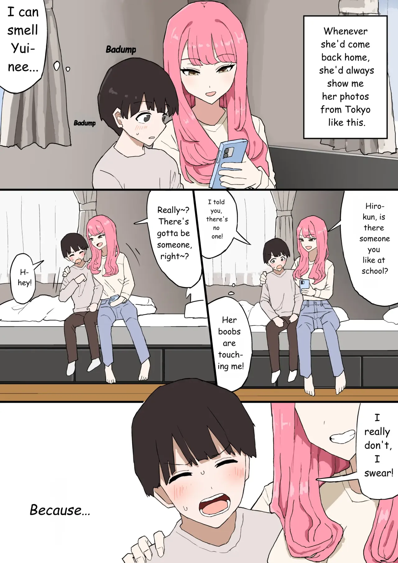 Kinjo no Onee-chan ni Otoshidama Watashite Hamedori Misete Morau Hanashi page 4 full