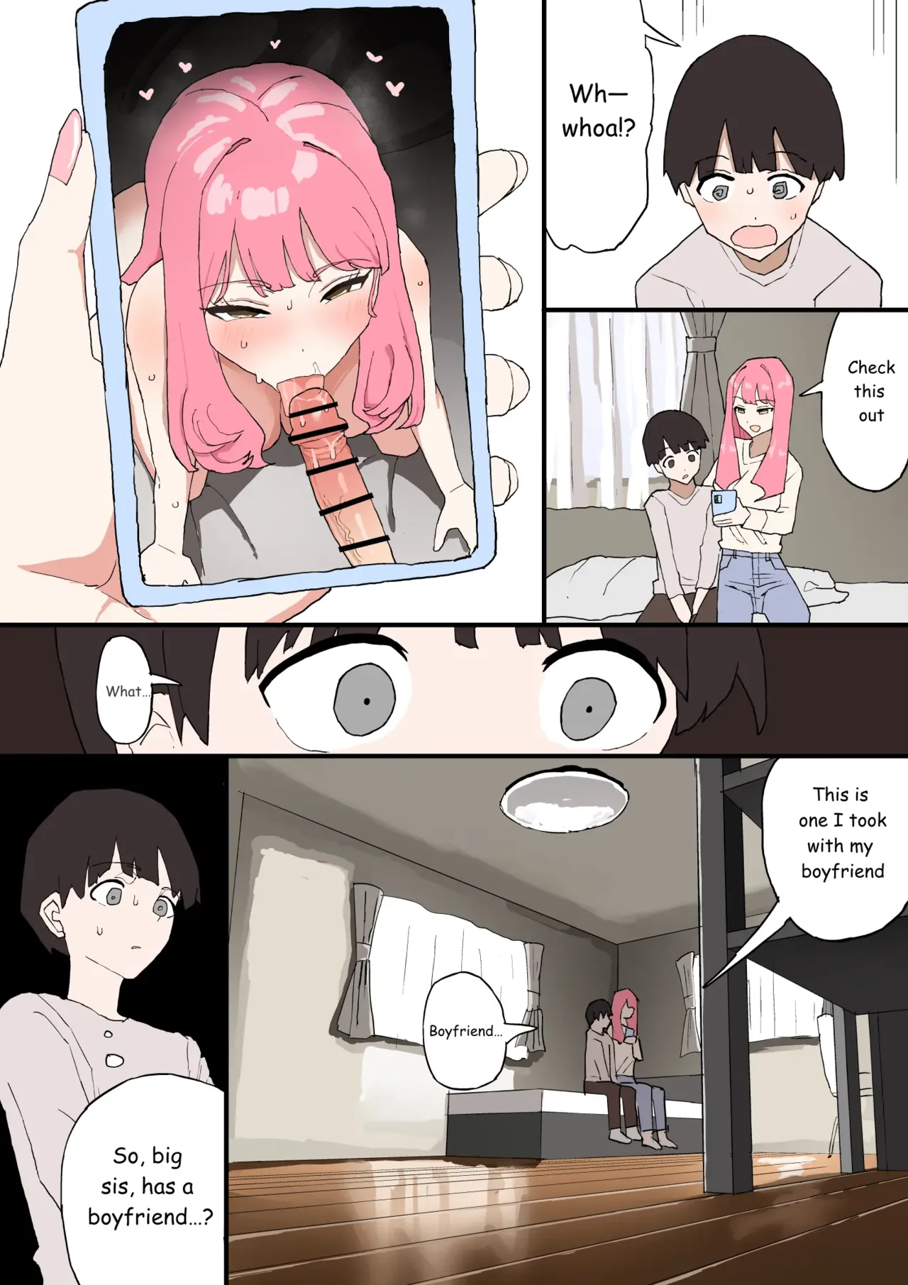 Kinjo no Onee-chan ni Otoshidama Watashite Hamedori Misete Morau Hanashi page 6 full