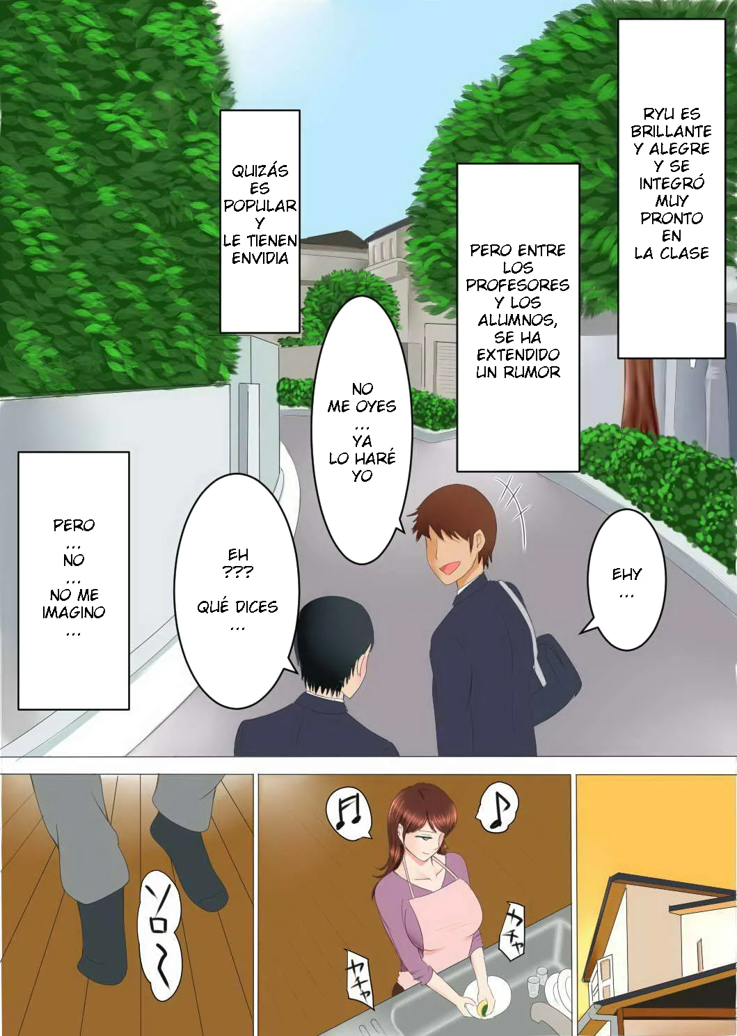 Spicaya - Boku to Haha to Itoko ESP page 9 full