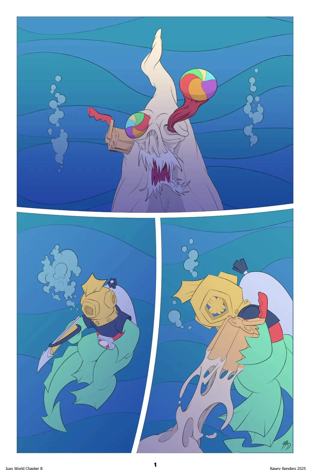 Juxy World: Chapter 8 - Troubling Pairings page 1 full
