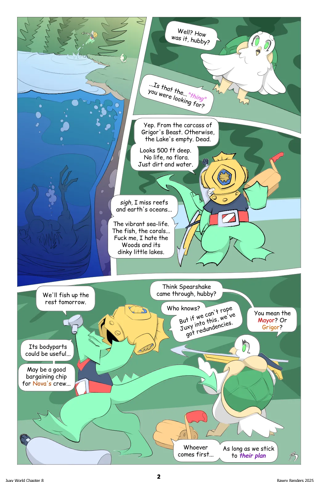 Juxy World: Chapter 8 - Troubling Pairings page 2 full