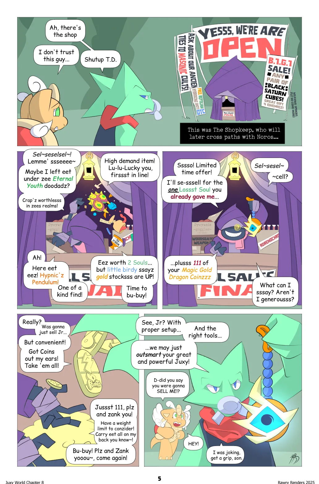 Juxy World: Chapter 8 - Troubling Pairings page 5 full