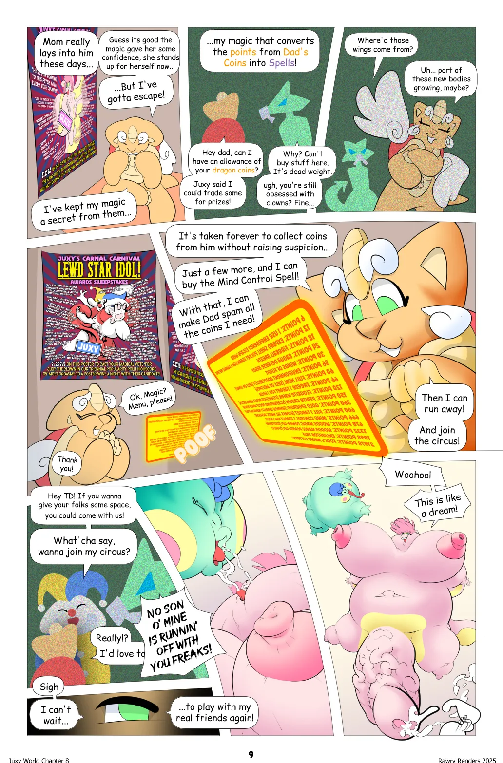Juxy World: Chapter 8 - Troubling Pairings page 9 full