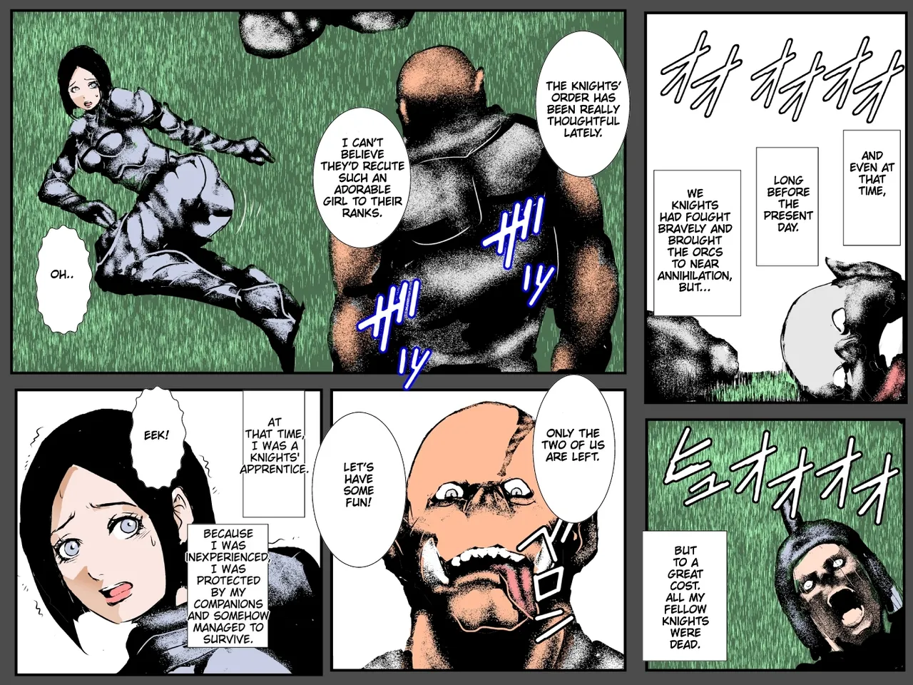 Musuko no Me no Mae de Orc ni Tanetsuke Sarete | Bred by Orcs In Front of My Son page 3 full