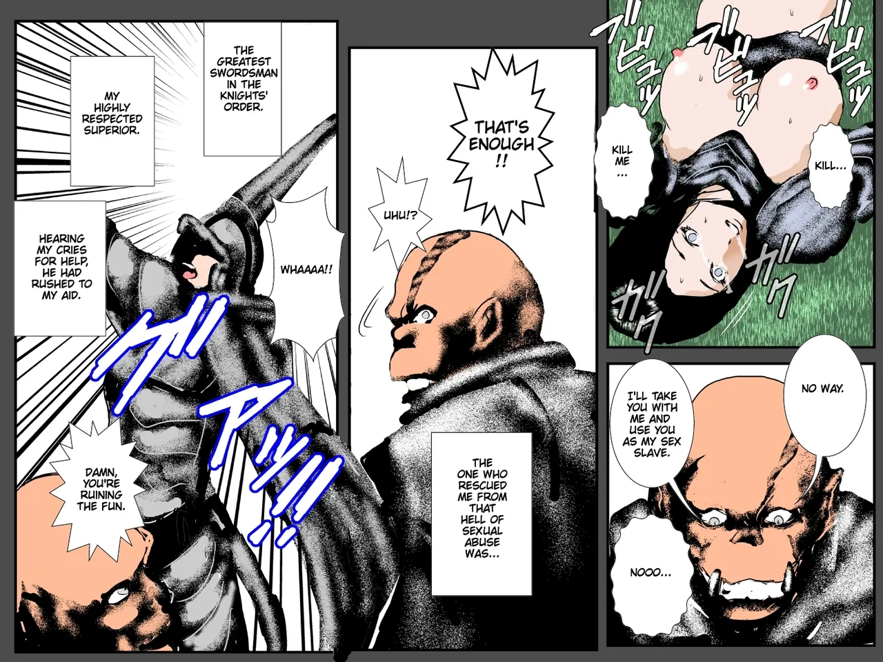Musuko no Me no Mae de Orc ni Tanetsuke Sarete | Bred by Orcs In Front of My Son page 6 full