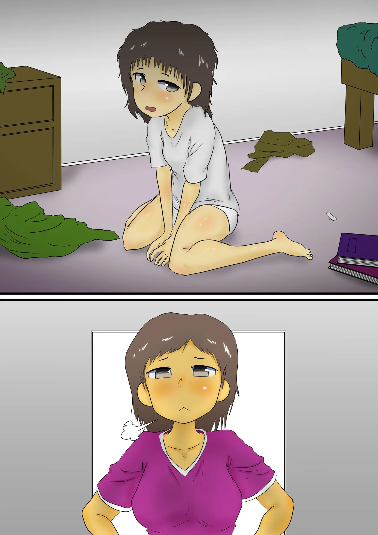 Shousetsu "Hikikomori Imouto" no Sashie page 1 full