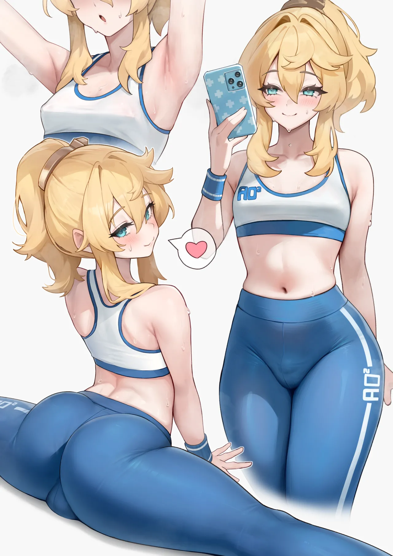 ヨガブリジット 差分＆未完成ラフ page 2 full
