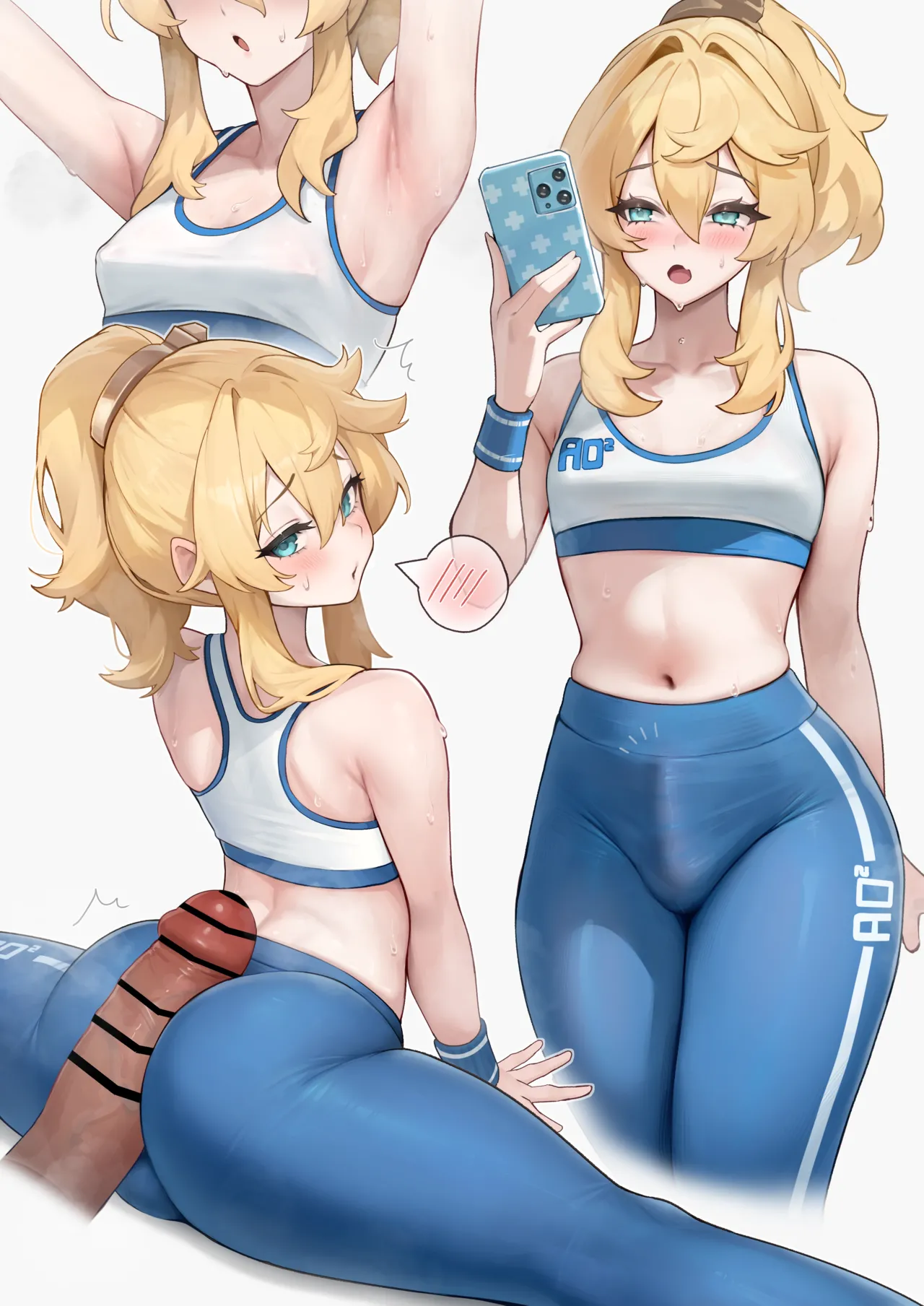 ヨガブリジット 差分＆未完成ラフ page 3 full