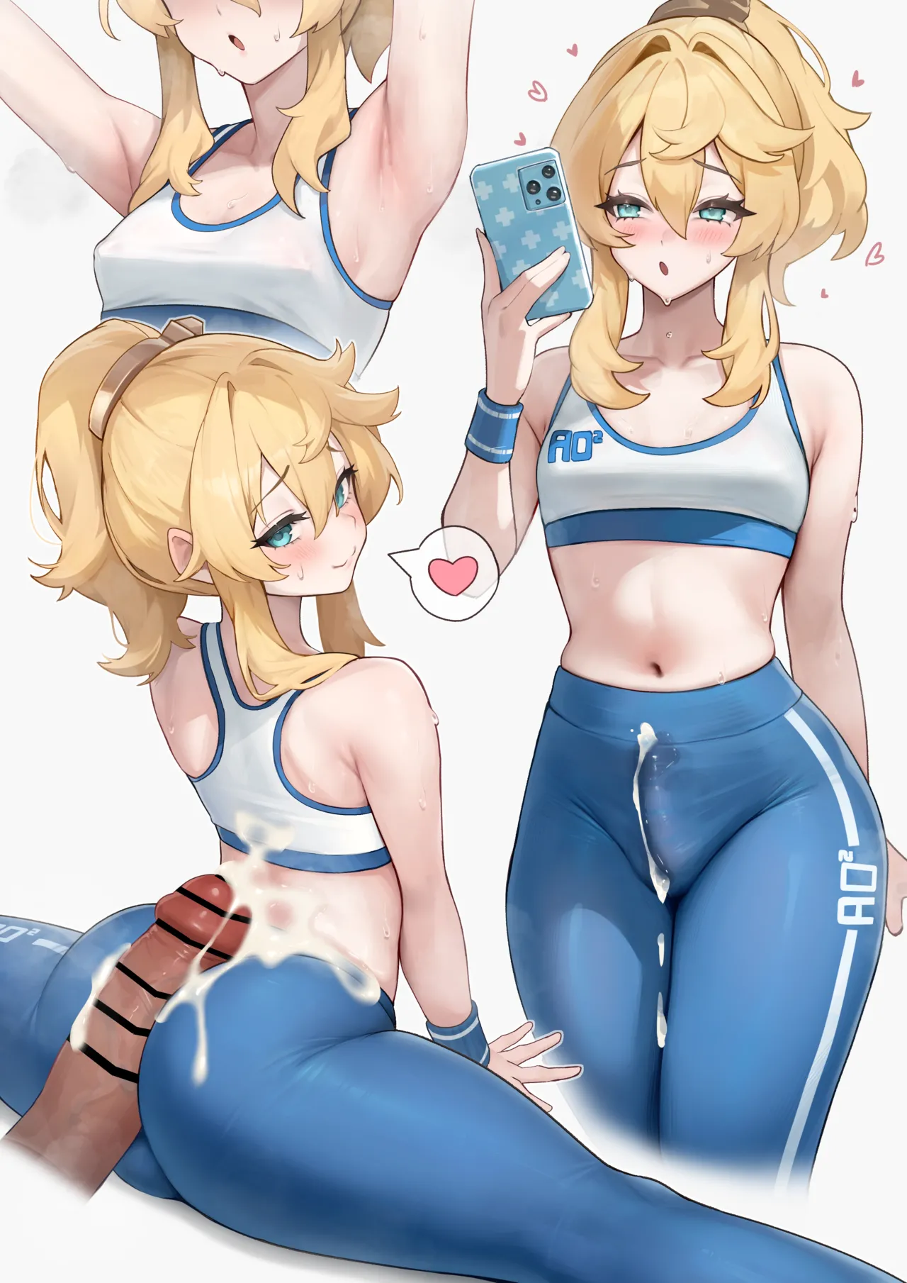 ヨガブリジット 差分＆未完成ラフ page 4 full