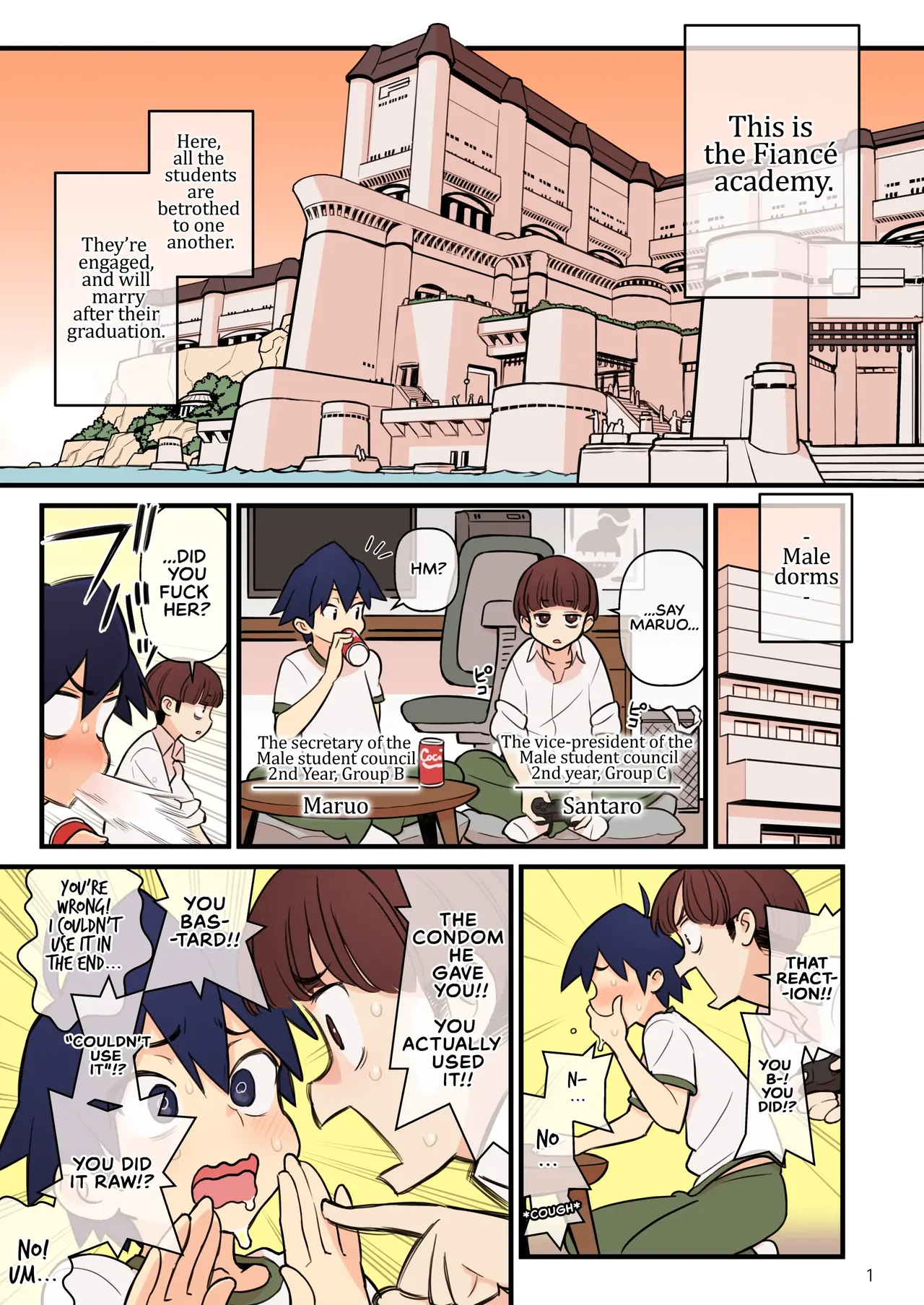 Iinazuke Gakuen FILE: 02 "Futatabi Yuwaku" Hen | The Fiancé Academy FILE: 02 "Second Seduction" page 2 full