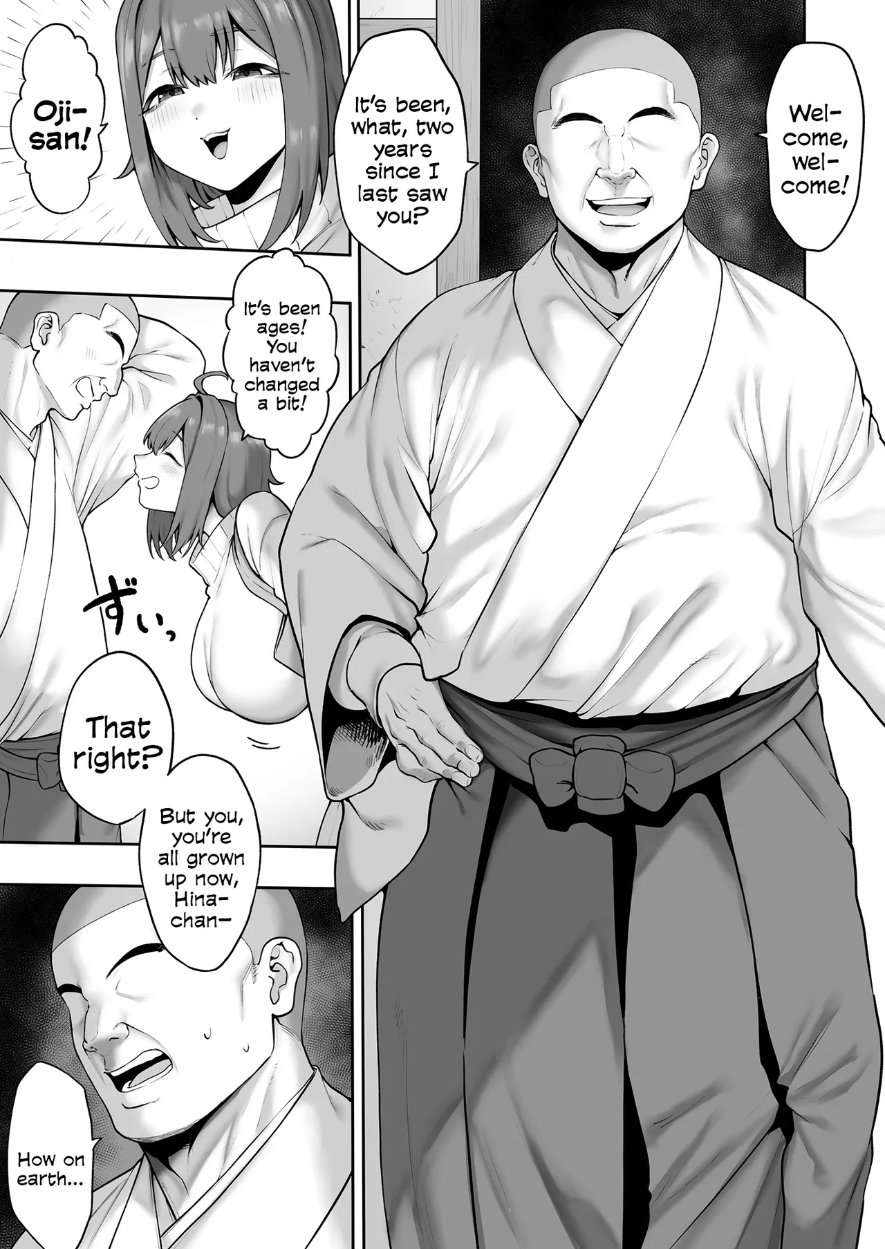 The Chunky, Defenseless, Airheaded University Girl Get's A Crash Course In Perverted Exorcisms! | Muchi muchi Ten'nen Joshidai-sei no Dosukebe Jorei Taiken-roku page 4 full