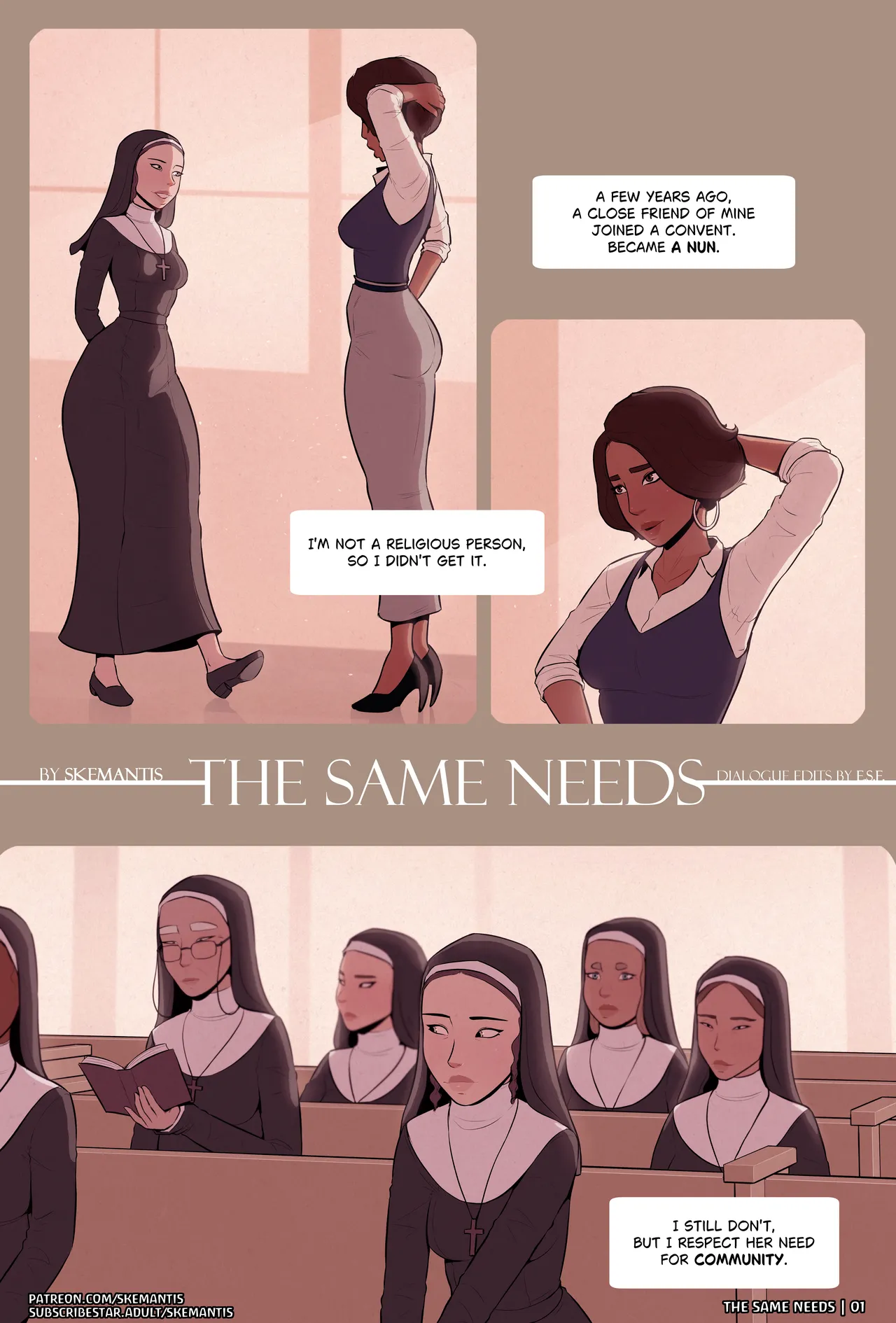 The Same Needs page 1 full