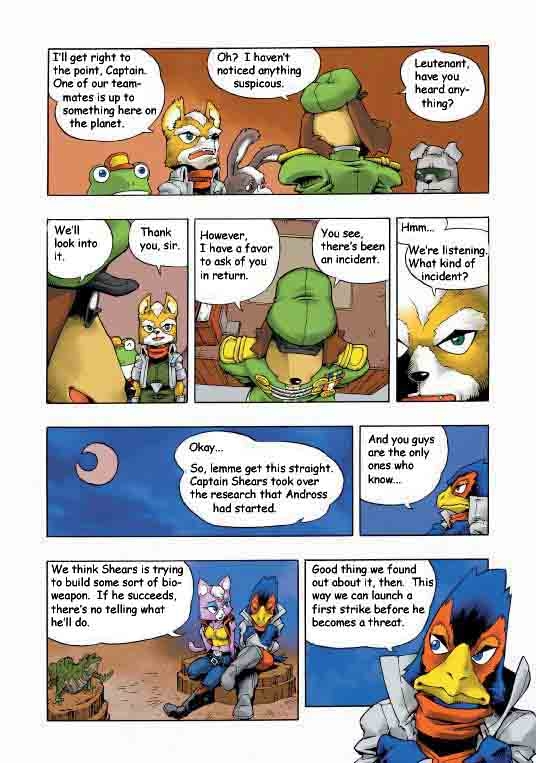Star Fox: Farewell, Beloved Falco page 10 full